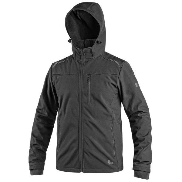 Canis (CXS) Férfi softshell dzseki CXS NORFOLK - Fekete | 4XL