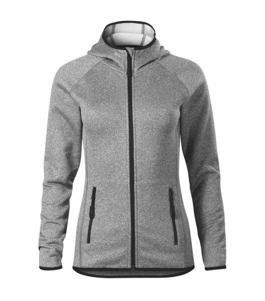 MALFINI Női sport pulóver Direct - Sötétszürke melírozott | 2XL