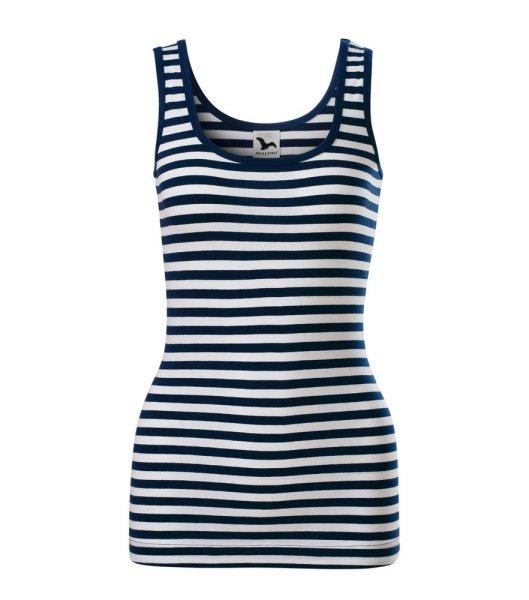MALFINI Női tengerész mintás atléta Sailor - Tengerészkék | 2XL
