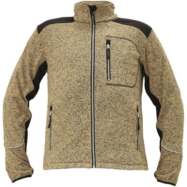 Cerva Férfi cipzáras pulóver BOYER - Bézs | 2XL