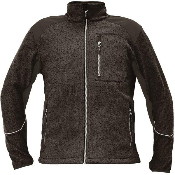 Cerva Férfi cipzáras pulóver BOYER - Fekete | 2XL