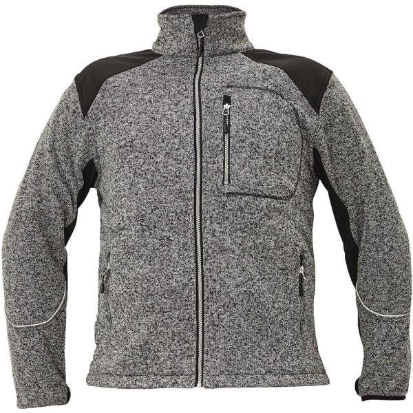Cerva Férfi cipzáras pulóver BOYER - Szürke | 5XL