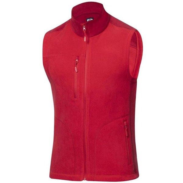 Ardon Férfi fleece mellény Martin - Piros | 3XL