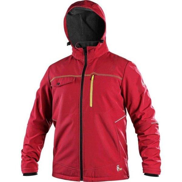 Canis (CXS) Férfi softshell dzseki CXS STRETCH - Piros | 2XL