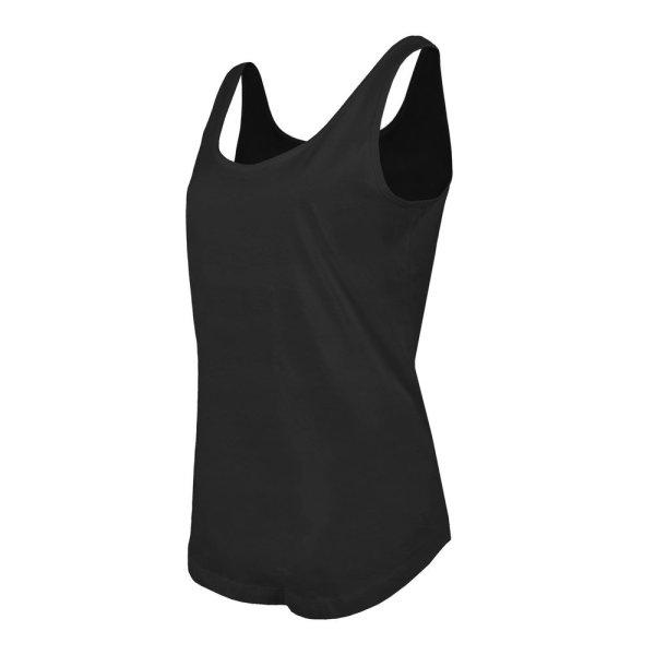 Mantis Lezser szabású női pamut trikó - Fekete | 2XL