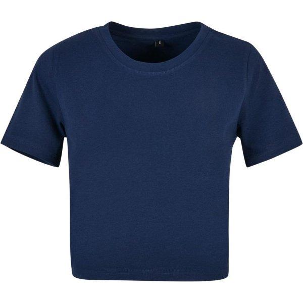 Build Your Brand Rövid ujjú női crop top póló - Világos tengerészkék |
3XL