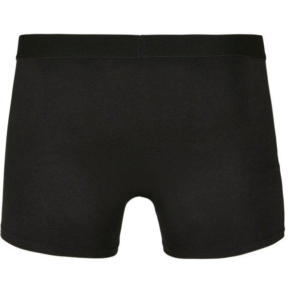 Build Your Brand Férfi boxer alsónadrág - 2 darab - Fekete | 4XL