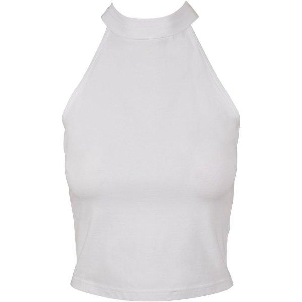 Build Your Brand Női nyak körüli felső - Fehér | 3XL