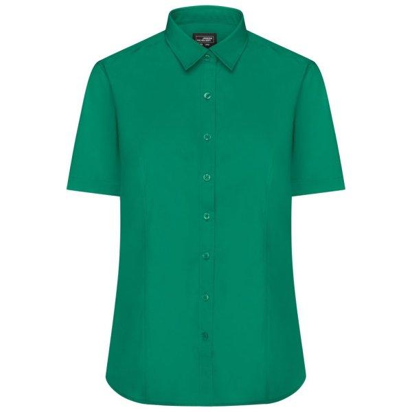 James & Nicholson (Daiber) Női rövid ujjú ing JN679 - Írzöld | 3XL
