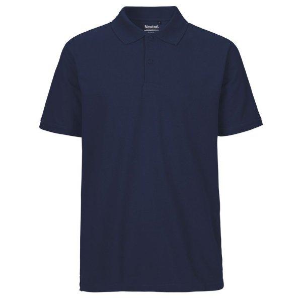 Neutral Férfi galléros póló Classic organikus Fairtrade biopamutból -
Tengerészkék | 2XL