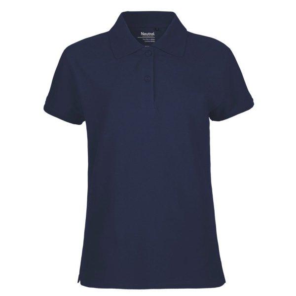 Neutral Női galléros póló Classic organikus Fairtrade biopamutból -
Tengerészkék | 2XL
