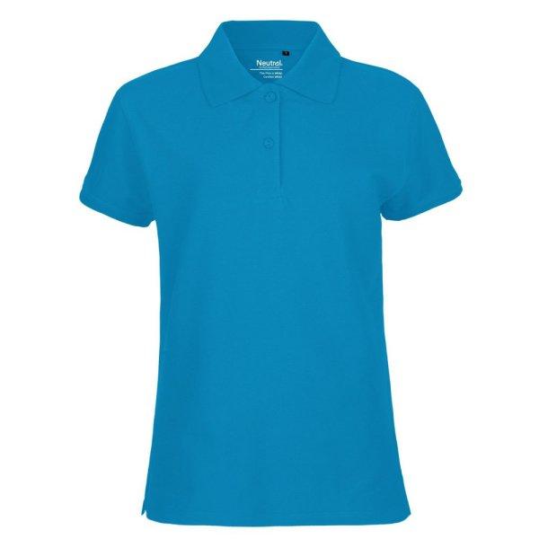Neutral Női galléros póló Classic organikus Fairtrade biopamutból - Zafír
kék | 2XL