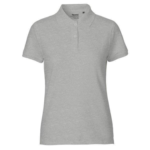 Neutral Női galléros póló Classic organikus Fairtrade biopamutból - Sportos
szürke | 2XL