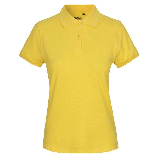 Neutral Női galléros póló Classic organikus Fairtrade biopamutból - Sárga
| 2XL