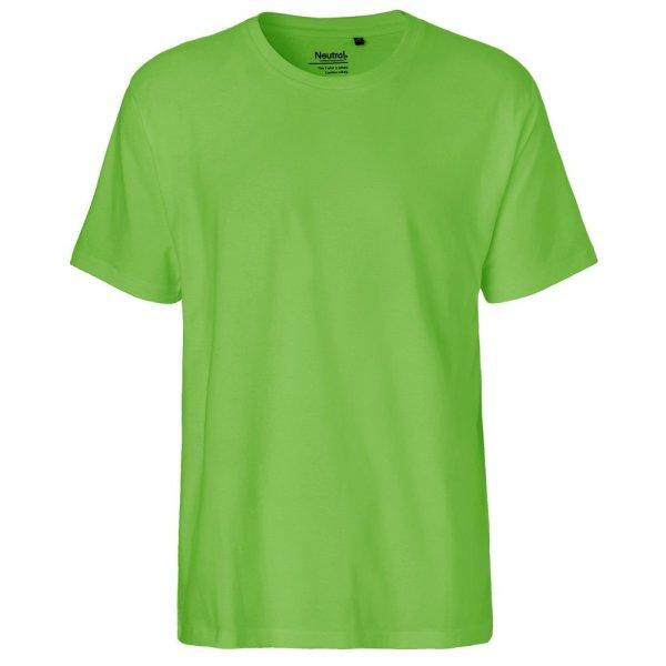 Neutral Férfi póló Classic organikus Fairtrade biopamutból - Lime | 2XL