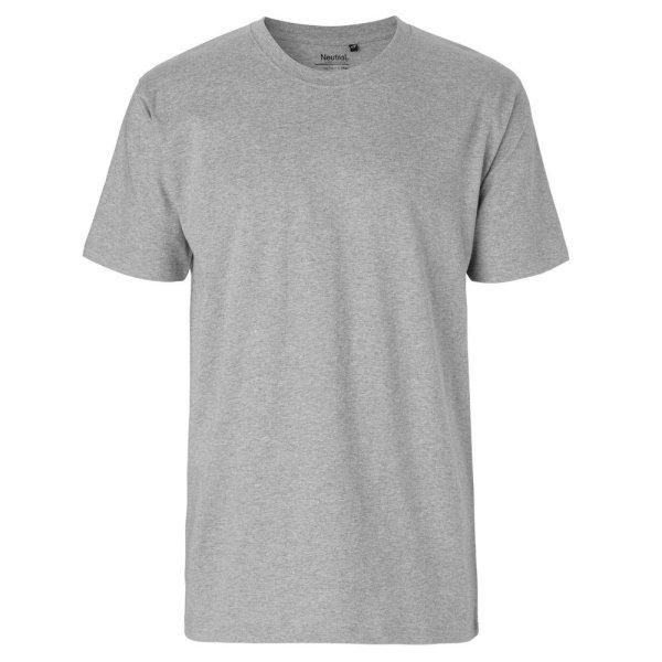 Neutral Férfi póló Classic organikus Fairtrade biopamutból - Sportos szürke
| 3XL