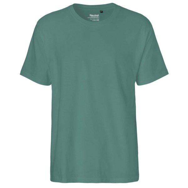 Neutral Férfi póló Classic organikus Fairtrade biopamutból - Teal | 2XL