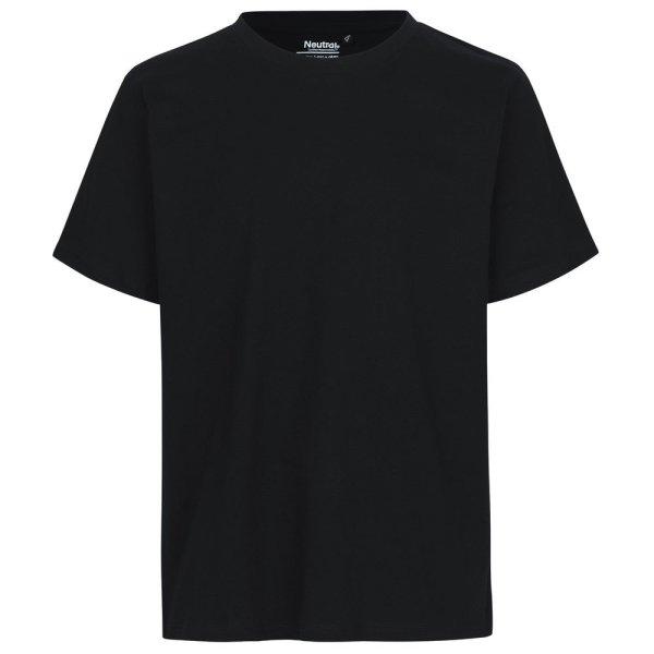 Neutral Póló organikus Fairtrade biopamutból - Fekete | 4XL