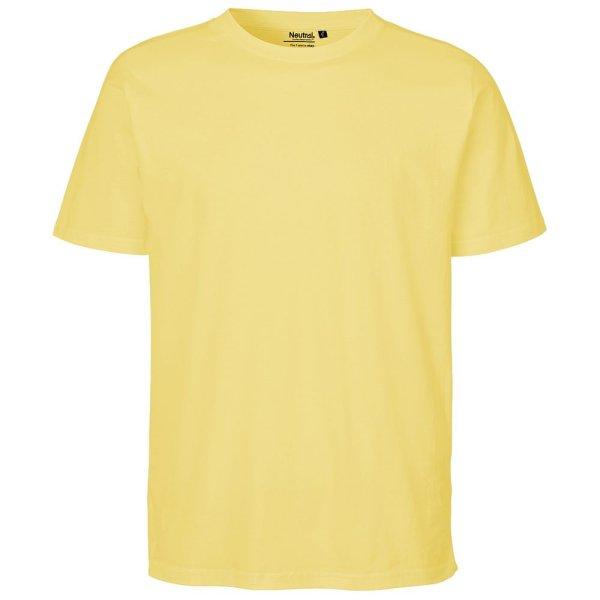 Neutral Póló organikus Fairtrade biopamutból - Dusty yellow | 3XL