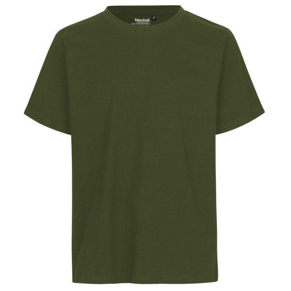 Neutral Póló organikus Fairtrade biopamutból - Military | 3XL