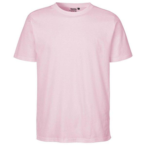 Neutral Póló organikus Fairtrade biopamutból - Világos rózsaszín | 3XL