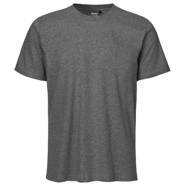 Neutral Póló organikus Fairtrade biopamutból - Sötét melírozott | 3XL
