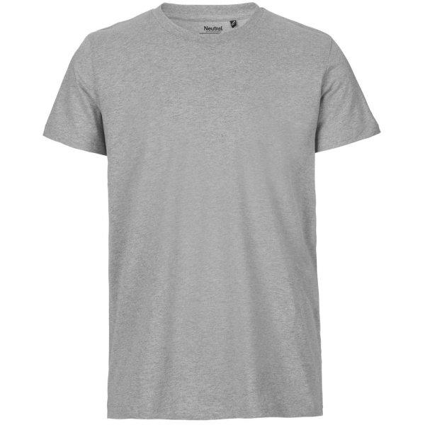 Neutral Férfi póló Fit organikus Fairtrade biopamutból - Sportos szürke |
4XL