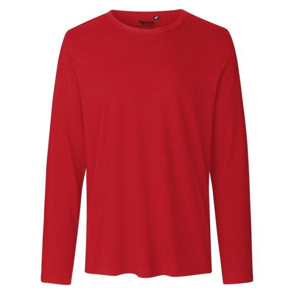 Neutral Hosszú ujjú férfi póló organikus Fairtrade biopamutból - Piros |
2XL