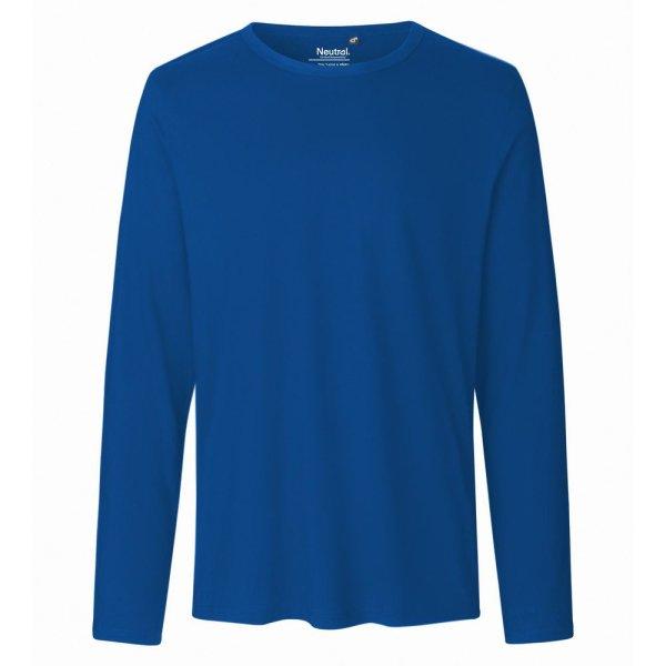 Neutral Hosszú ujjú férfi póló organikus Fairtrade biopamutból -
Királykék | 2XL