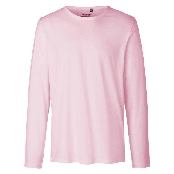Neutral Hosszú ujjú férfi póló organikus Fairtrade biopamutból - Világos
rózsaszín | 2XL