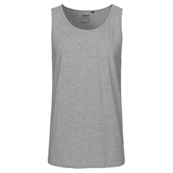 Neutral Férfi ujjatlan trikó organikus Fairtrade biopamutból - Sportos
szürke | 2XL