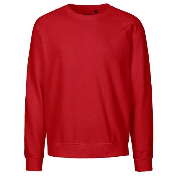 Neutral Pulóver organikus Fairtrade biopamutból - Piros | 3XL