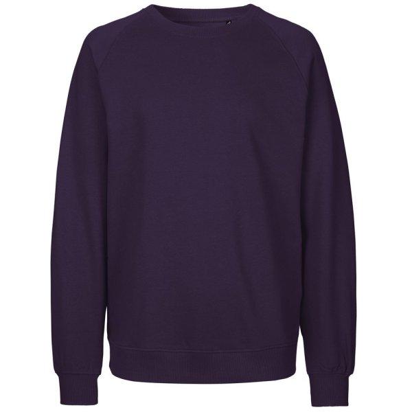 Neutral Pulóver organikus Fairtrade biopamutból - Lila | 2XL