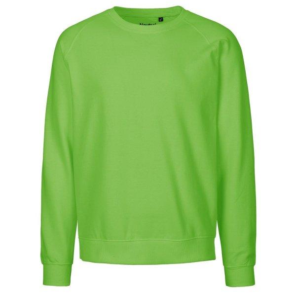 Neutral Pulóver organikus Fairtrade biopamutból - Lime | 3XL