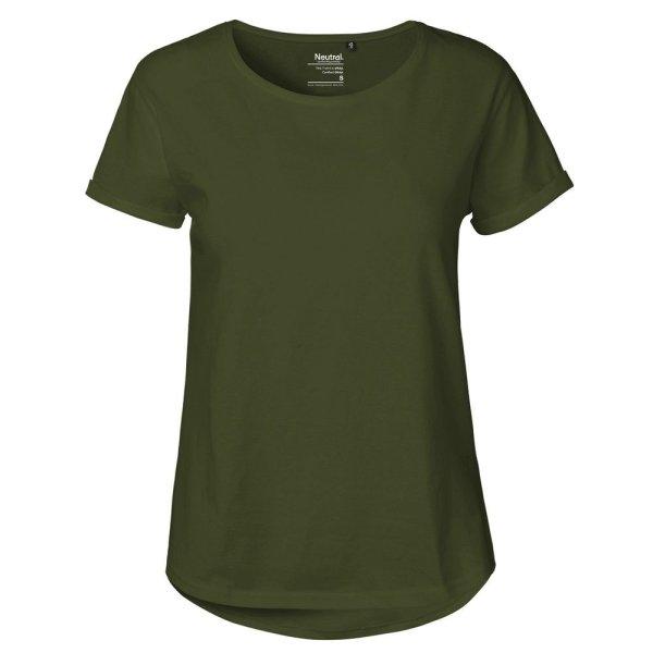 Neutral Női póló felhajtott ujjakkal organikus Fairtrade biopamutból -
Military | 2XL