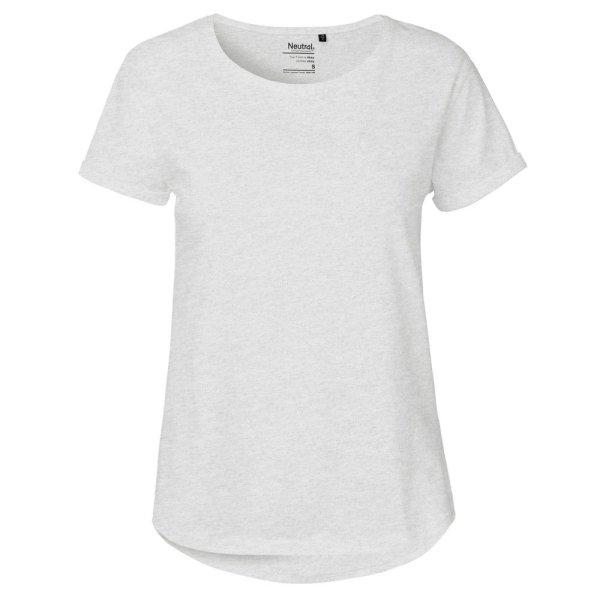 Neutral Női póló felhajtott ujjakkal organikus Fairtrade biopamutból -
Gémszürke | 2XL