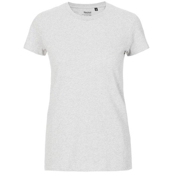 Neutral Női póló Fit organikus Fairtrade biopamutból - Gémszürke | 2XL