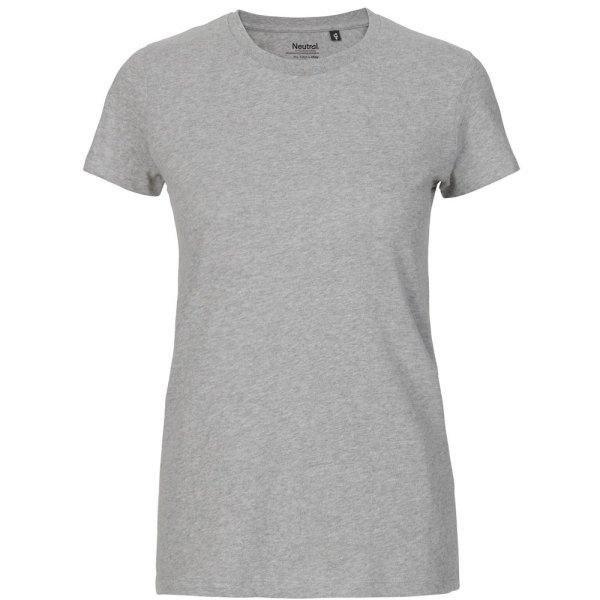 Neutral Női póló Fit organikus Fairtrade biopamutból - Sportos szürke | 2XL