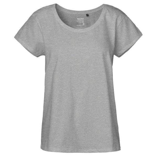 Neutral Női póló Loose Fit organikus Fairtrade biopamutból - Sportos szürke
| 2XL