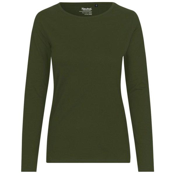 Neutral Hosszú ujjú női póló organikus Fairtrade biopamutból - Military |
2XL