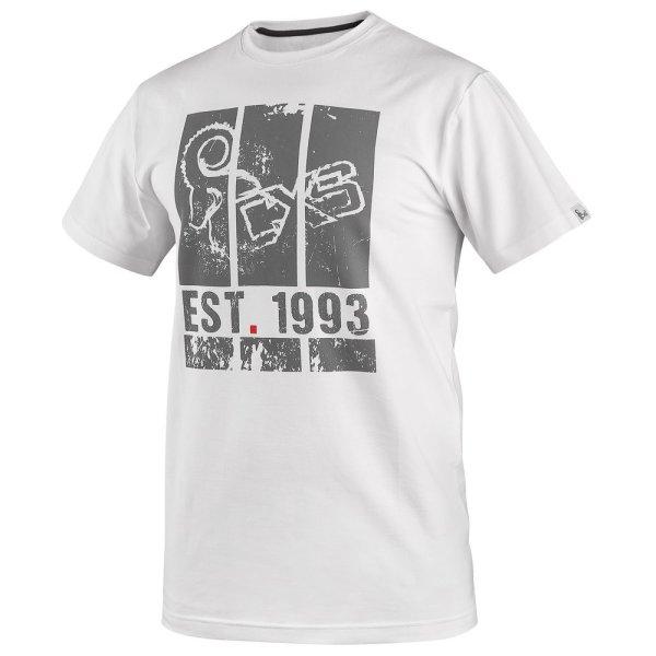 Canis (CXS) Férfi póló nyomott mintával CXS WILDER - Fehér | 2XL