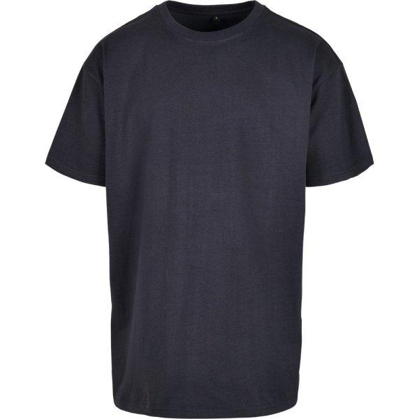 Build Your Brand Férfi póló Heavy Oversize Tee - Tengerészkék | 3XL