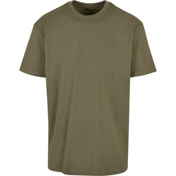 Build Your Brand Férfi póló Heavy Oversize Tee - Olív | 3XL