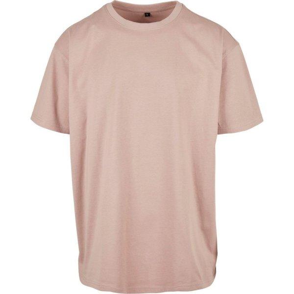 Build Your Brand Férfi póló Heavy Oversize Tee - Fáradt rózsaszín | 5XL