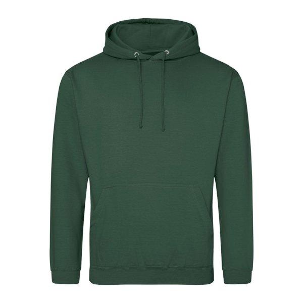 Just Hoods Pulóver College - Palackzöld | 2XL