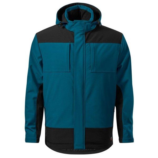 MALFINI Férfi téli softshell dzseki Vertex - Olajzöld | 2XL