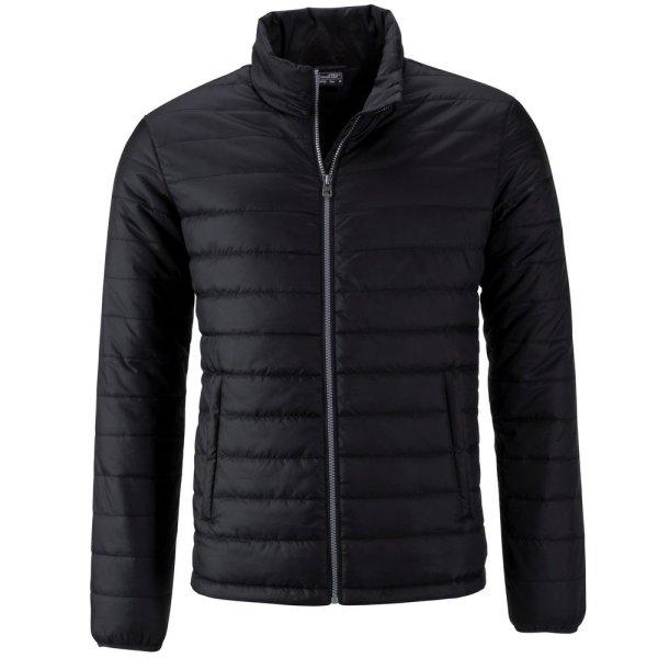 James & Nicholson (Daiber) Férfi tavaszi kabát JN1120 - Fekete | 2XL