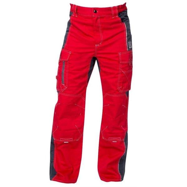 Ardon Derékig érő munkavédelmi nadrág Vision rövidített - Piros | 2XL