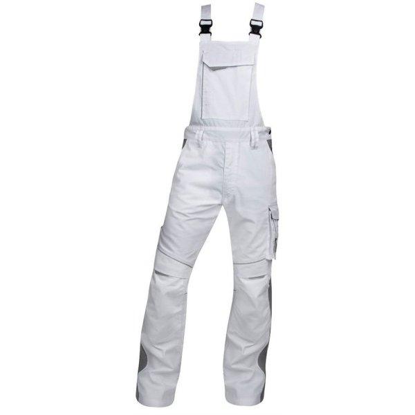 Ardon Rövidített URBAN+ kantáros nadrág - Fehér | 2XL