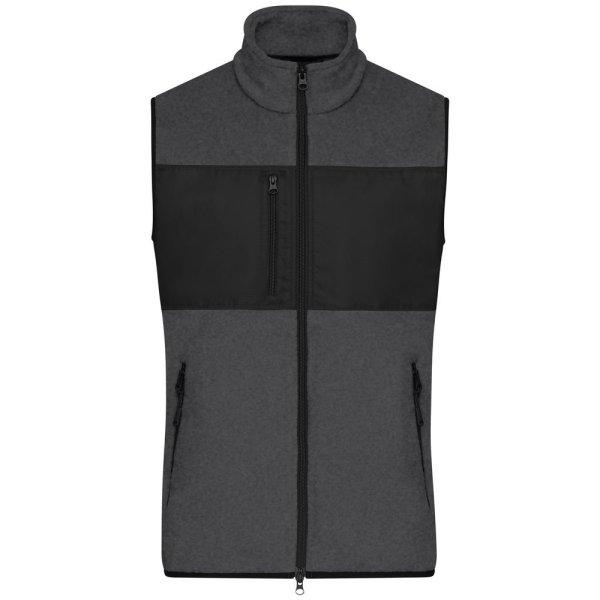 James & Nicholson (Daiber) Férfi gyapjú mellény JN1310 - Sötét melírozott
/ fekete | 2XL